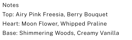 Victoria's Secret - Midnight Bloom Fragrance Mist Sample/Decant